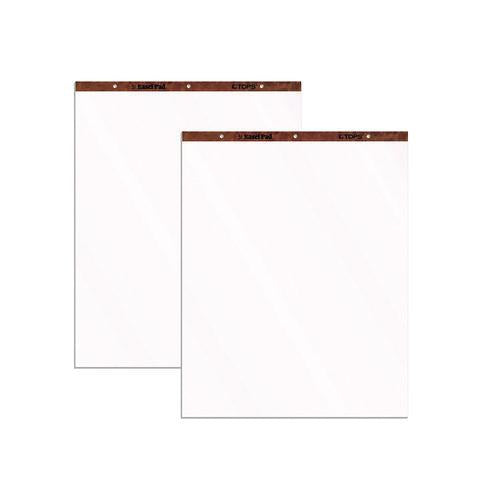 Image of TOPS 7903 Easel Pads, Unruled, (50) White 27 x 34 Sheets, 2/Carton