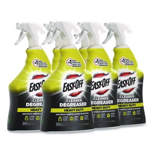 Image of EASY-OFF® 62338-99624 Heavy Duty Cleaner Degreaser, 32 Oz Spray Bottle, 6/carton