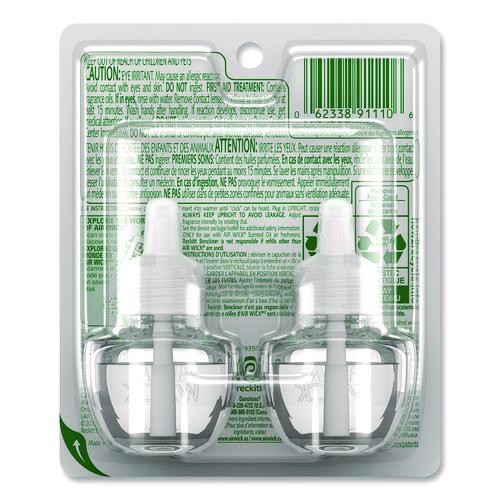 Image of Air Wick® 62338-91110 Scented Oil Refills, Paradise Retreat, 0.67 oz, 2/Pack, 6 Packs/Carton