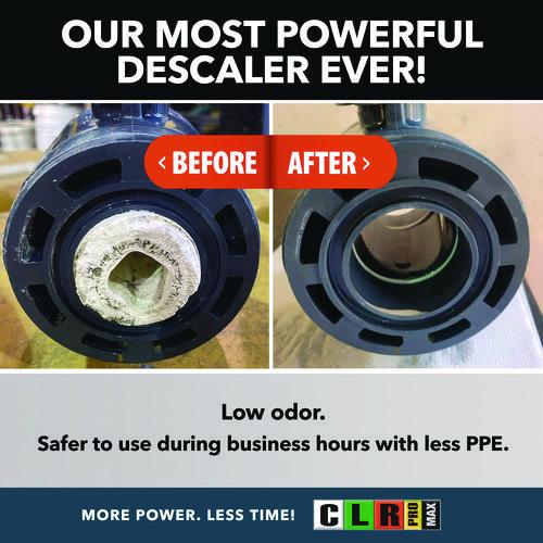 Image of CLR PRO® I-IDESC128-4PROM MAX Industrial Descaler, 1 gal Jug, 4/Carton