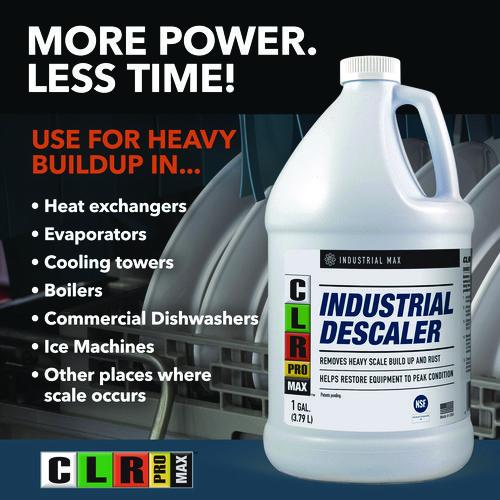 Image of CLR PRO® I-IDESC128-4PROM MAX Industrial Descaler, 1 gal Jug, 4/Carton