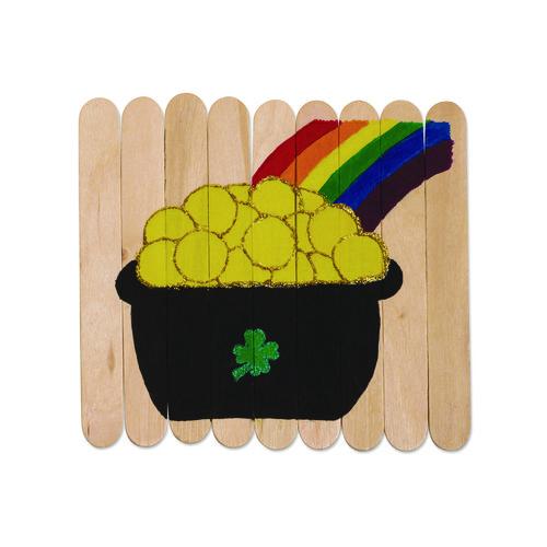 Image of Creativity Street® PAC3776-01 Natural Wood Craft Sticks, 6 x 0.75, 500/Box
