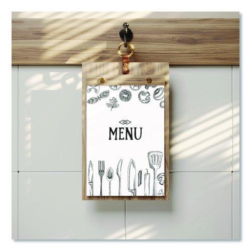 Image of Neenah Paper 40311 Exact Index Card Stock, 94 Bright, 90 lb Index Weight, 8.5 x 11, White, 250/Pack