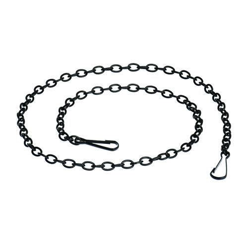 Image of Alpine Industries ALP49702MK LED Oval Open Sign, 23 x 14, Black Frame, Blue/Red Graphics