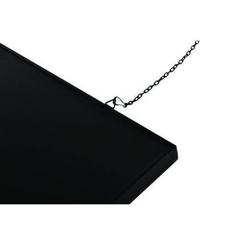 Image of Alpine Industries ALP49714MK LED Rectangular Beer Sign, 19 x 10, Black Frame, Blue/Green/Orange/Red/White Graphics