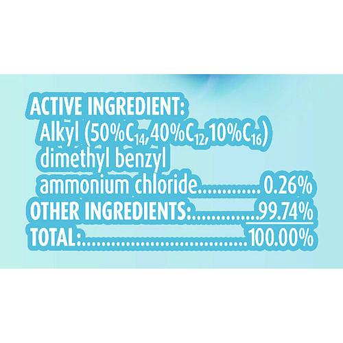 Image of LYSOL® Brand 19200-89346 Disinfecting Wipes, 1-Ply, 7 x 7.25, Crisp Linen, White, 80 Wipes/Canister, 6 Canisters/Carton