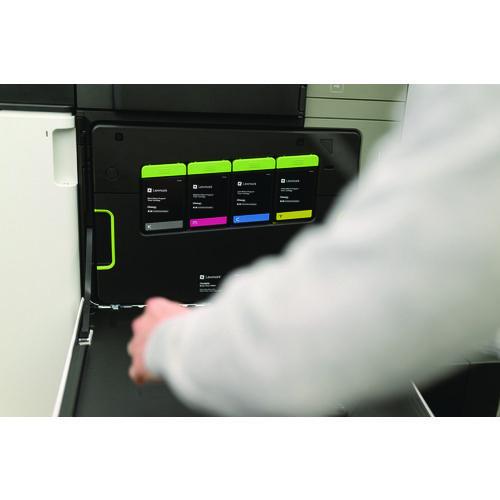 Image of Lexmark 77L1HM0 High-Yield Toner, 46,600 Page-Yield, Magenta