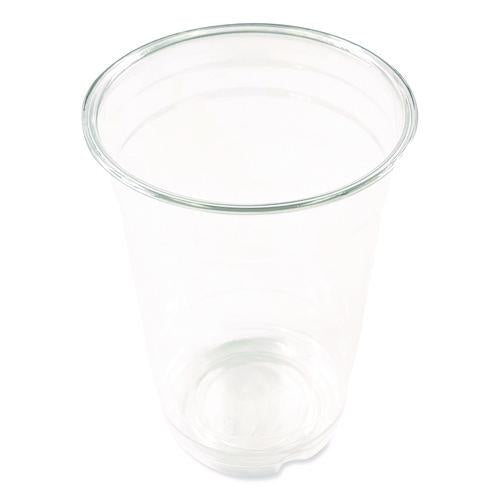 Image of Boardwalk® BWKPET14PK Clear Plastic PET Cups, 14 oz, 50/Pack