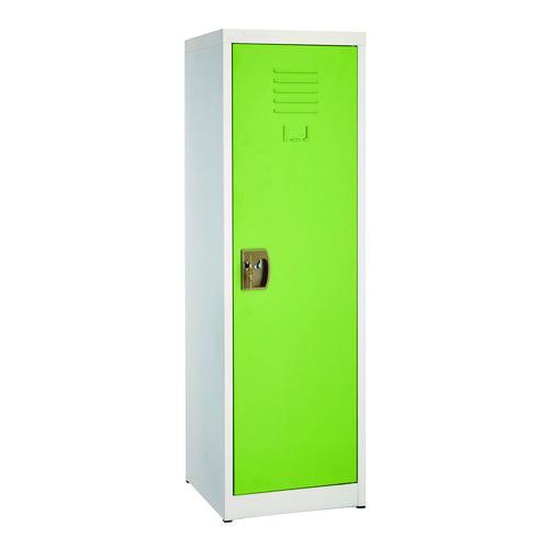 Image of AdirOffice ADI62901GRNPKG1 Steel Storage Locker, 1 Compartment, 15 x 15 x 48, Green