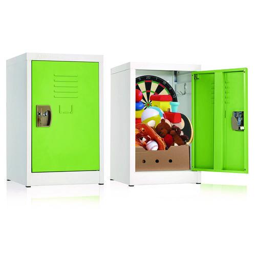Image of AdirOffice ADI62902GRNMK Steel Storage Locker, 1 Compartment, 15 x 15 x 24, Green
