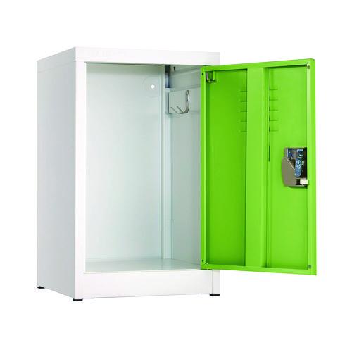 Image of AdirOffice ADI62902GRNMK Steel Storage Locker, 1 Compartment, 15 x 15 x 24, Green