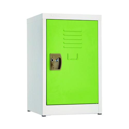 Image of AdirOffice ADI62902GRNMK Steel Storage Locker, 1 Compartment, 15 x 15 x 24, Green