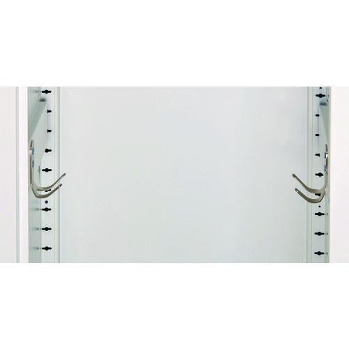 Image of AdirOffice ADI62902MGRN Steel Storage Locker, 1 Compartment, 15 x 15 x 24, Misty Green