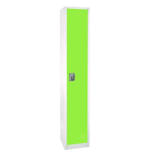 Image of AdirOffice ADI629201GRNMK Steel Storage Locker, 1 Compartment, 12 x 12 x 72, Green