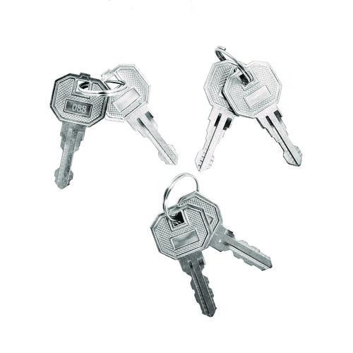 Image of AdirOffice ADI629203BLKPKG1 Steel Storage Locker, 3 Compartment, 12 x 12 x 72, Black