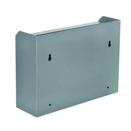 Image of AdirOffice ADI63102GRYMK Medium Size Steel Multi-Purpose Secure Drop Box, 9.8 x 3.4 x 7.5, Gray