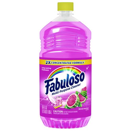 Image of Fabuloso® 61038631 Multi-Use Cleaner, Watermelon Scent, 56 oz Bottle, 6/Carton