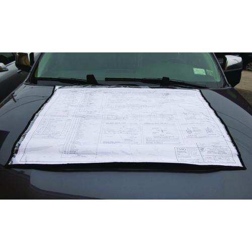 Image of AdirOffice ADIPS3648MK Large Document Protection Blueprint Plan Holder, Holds ARCH E (36" x 48"), Clear