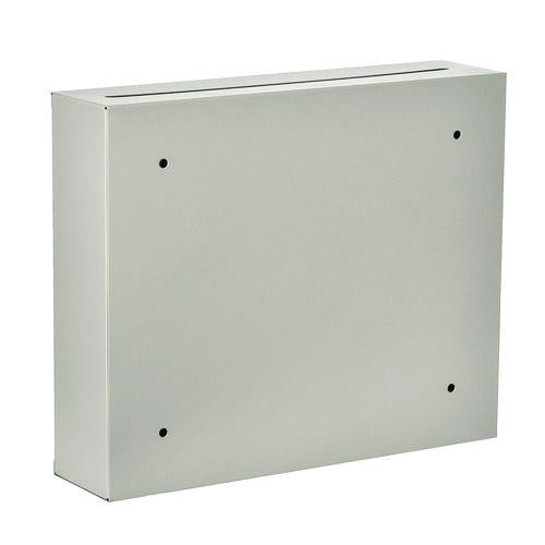 Image of AdirOffice ADI63103BEIMK Large Size Steel Multi-Purpose Secure Drop Box, 12 x 3 x 10, Beige