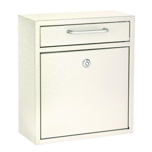 Image of AdirOffice ADI63105WHIMK Medium Ultimate Wall Mounted Mail Box, 10.4 x 4.5 x 12, White
