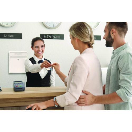 Image of AdirOffice ADI63105WHIMK Medium Ultimate Wall Mounted Mail Box, 10.4 x 4.5 x 12, White