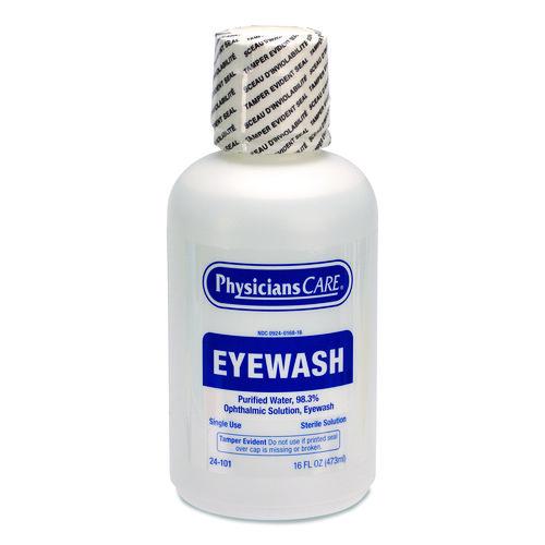 Image of PhysiciansCare® by First Aid Only® 24101001 Eye Wash, 16 oz Bottle