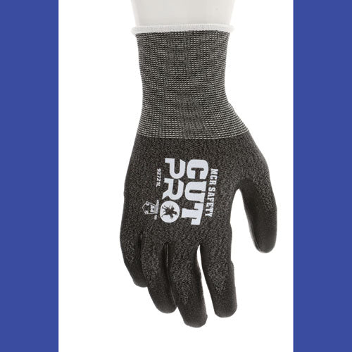 Image of MCR Safety 92721XL Cut Pro 92721 Gloves, 10" Long, X-Large, Black, 12 Pairs