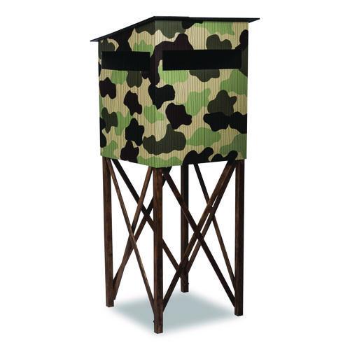 Image of Rust-Oleum® 279175 Camouflage Spray Paint, Flat Deep Forest Green, 12 oz Aerosol Can