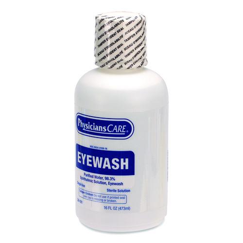 Image of PhysiciansCare® by First Aid Only® 24101001 Eye Wash, 16 oz Bottle