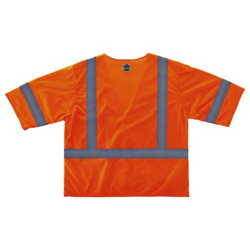 Image of ergodyne® 22013 GloWear 8310HL Type R Class 3 Economy Mesh Vest, Small to Medium, Orange