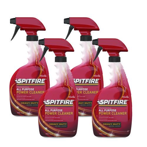 Image of Diversey CBD540038 Spitfire All Purpose Power Cleaner, Liquid, 32 Oz Spray Bottle, 4/carton