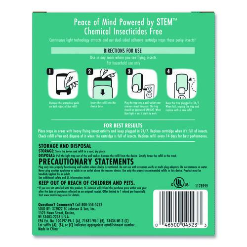 Image of SC Johnson® 372853 STEM Light Trap, with Refill, 4/Carton