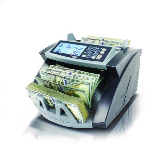 Image of Cassida 5520UVMG 5520UV/MG Cash Counter, 1,300 bills/min, 9.7" x 11.5" x 7.5", Gray