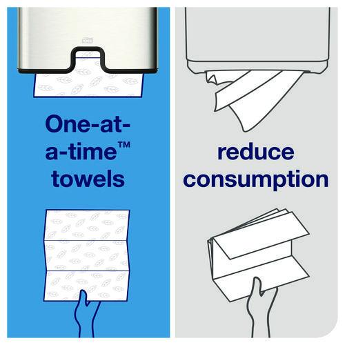 Image of Tork® 101298 Xpress Extra Soft Multifold Towel, 2-Ply, 9.12 x 12.8, White, 94 Towels/Pack,16 Packs/Carton