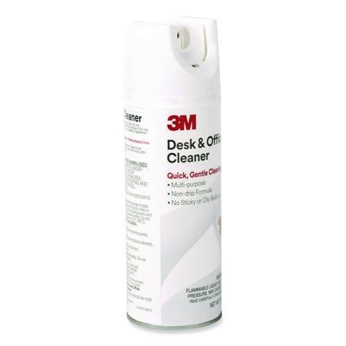 Image of 3M 573 Desk And Office Spray Cleaner, 15 Oz Aerosol Spray, 12/carton