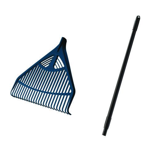 Image of Suncast Commercial® LRT240D 24" Telescoping Rake, 24" Width, 47.5" to 66" Length