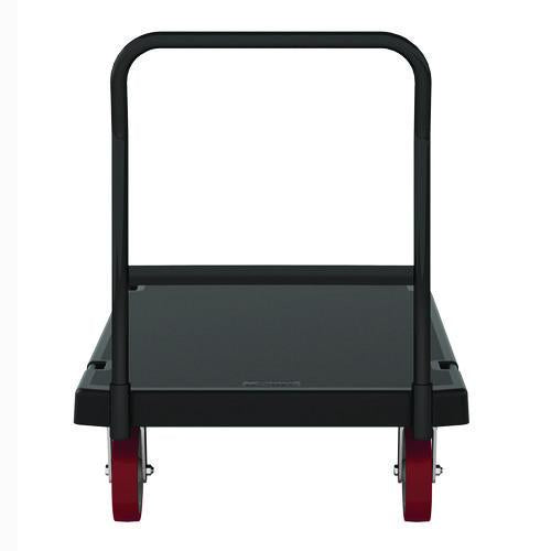 Image of Suncast Commercial® PDPT3060 Resin Platform Truck, 1,600 lb Capacity, 30.25 x 64.5 x 41, Black