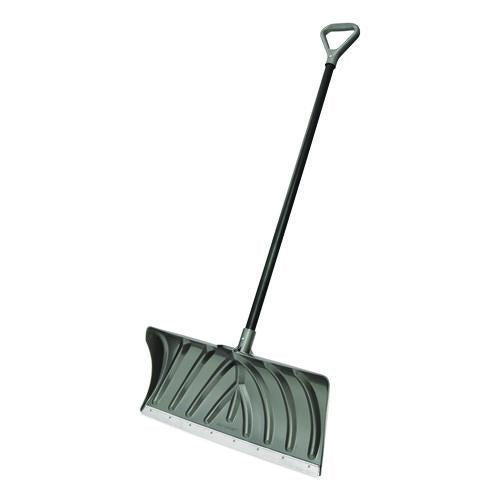 Image of Suncast® SP2450 Steel Core Snow Pusher with Wear Strip, 24" Width, 57.55" Length, 6/Carton