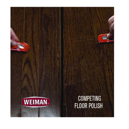 Image of WEIMAN® 523EA High Traffic Hardwood Polish And Restorer, 32 Oz Squeeze Bottle