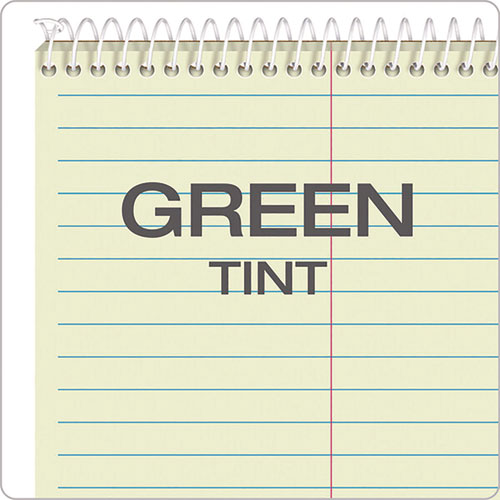 Image of TOPS 8001 Gregg Steno Pads, Gregg Rule, (60) Green-Tint 6 x 9 Sheets