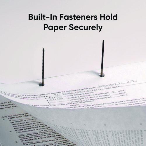 Image of Smead End Tab Fastener Folders with Reinforced Straight Tabs, 11-pt Manila, 2 Fasteners, Letter Size, Manila Exterior, 50/Box
