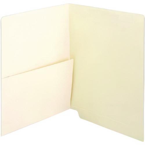 Image of Medical Arts Press® 31459 Manila End Tab Pocket Folder, Straight Tabs, Letter Size, Manila, 50/Box