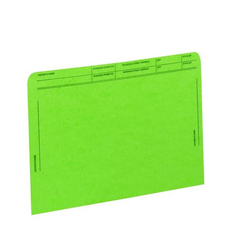 Image of Medical Arts Press® 59547GN Patient File Pocket, Letter Size, Green, 50/Box