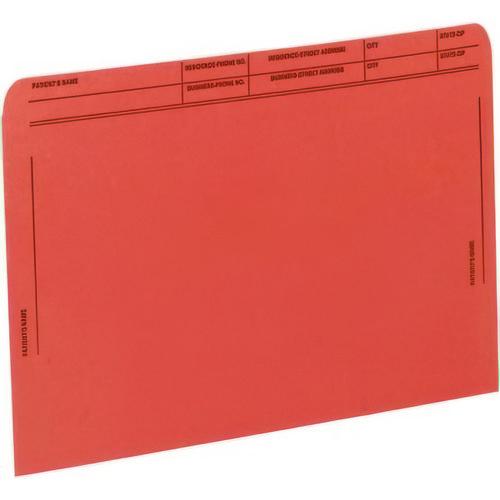 Image of Medical Arts Press® 59547OR Patient File Pocket, Letter Size, Orange, 50/Box
