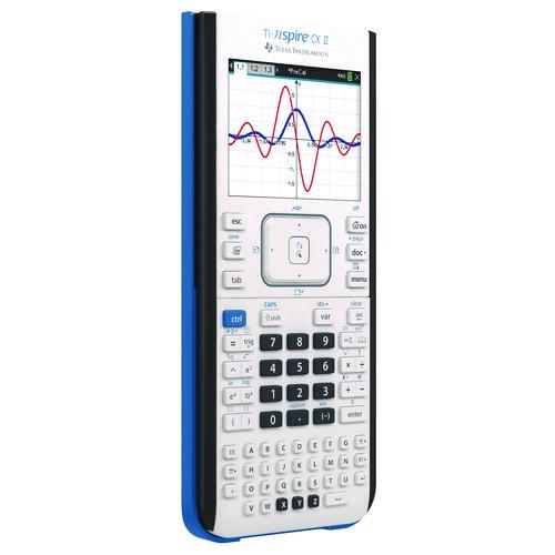 Image of Texas Instruments NSCX2/TBL/1L1 TI-Nspire CX II Graphing Calculator, 10-Digit LCD