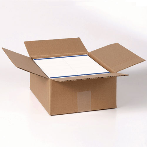 Image of Avery® 95910 Shipping Labels w/ TrueBlock Technology, Inkjet/Laser Printers, 2 x 4, White, 10/Sheet, 500 Sheets/Carton