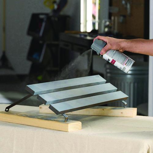Image of Rust-Oleum® 376872 Stops Rust 5-in-1 Spray Paint, Satin Coastal Gray, 12 oz Aerosol Can