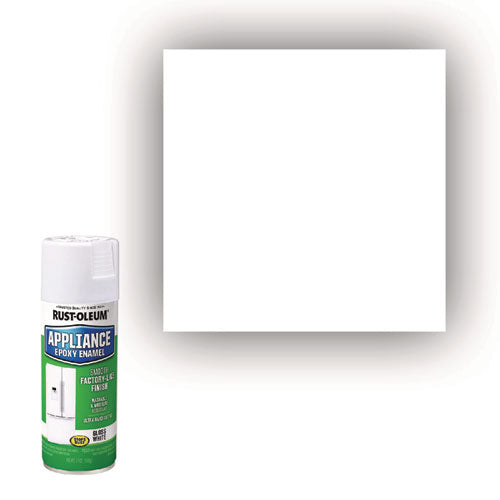 Image of Rust-Oleum® 7881830 Specialty Appliance Epoxy Spray Paint, Gloss White, 12 oz Aerosol Can