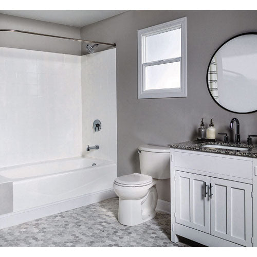Image of Rust-Oleum® 384165 Specialty Tub and Tile Refinishing Kit, Gloss White, Quart, 4 Kits/Carton