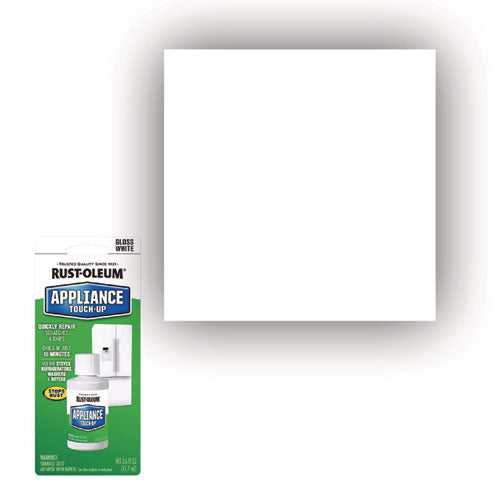 Image of Rust-Oleum® 203000 Specialty Gloss White Appliance Epoxy Touch, Gloss White, 0.6 oz Bottle, 6/Carton